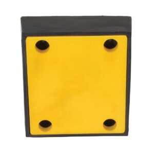 Vestil B-1213-4PF Pvc Face Molded Rubber Bumper 4