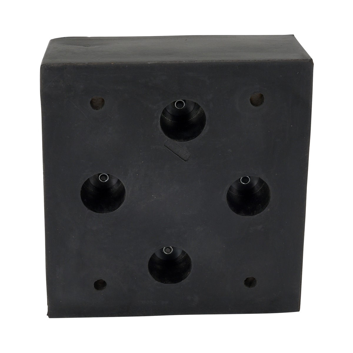 Vestil B-1213-4PF Pvc Face Molded Rubber Bumper 4" X 12" X 13"