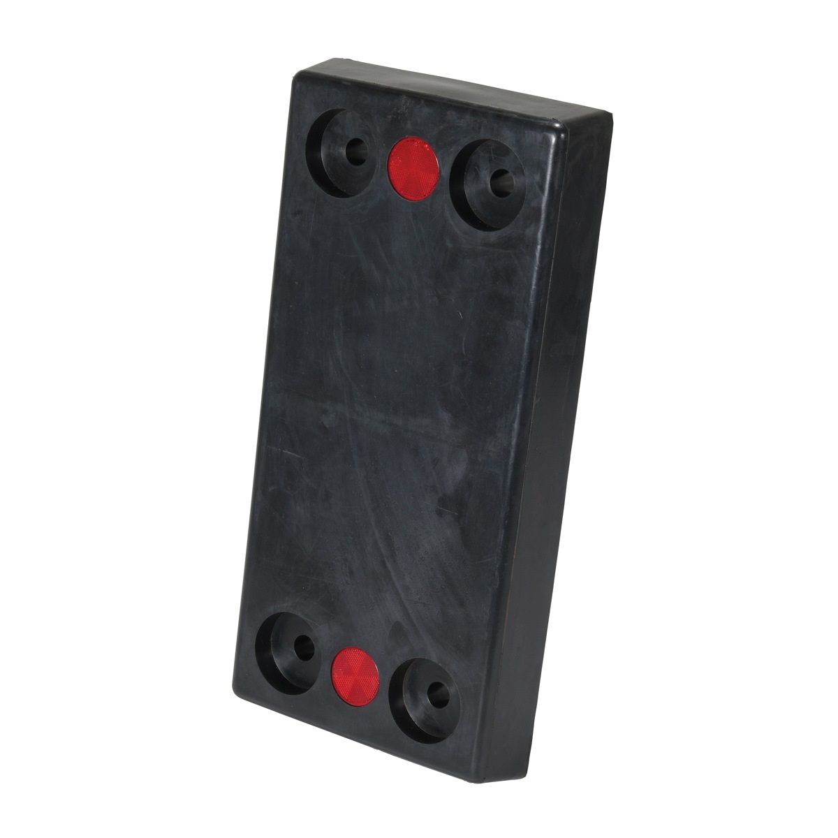 Vestil Rectangle Molded Rubber Bumper