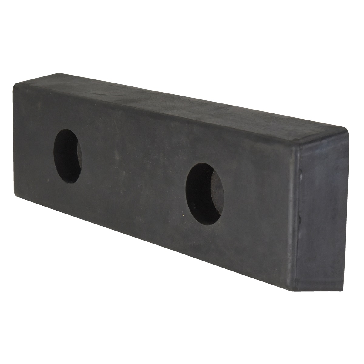 Vestil Rectangle Molded Rubber Bumper