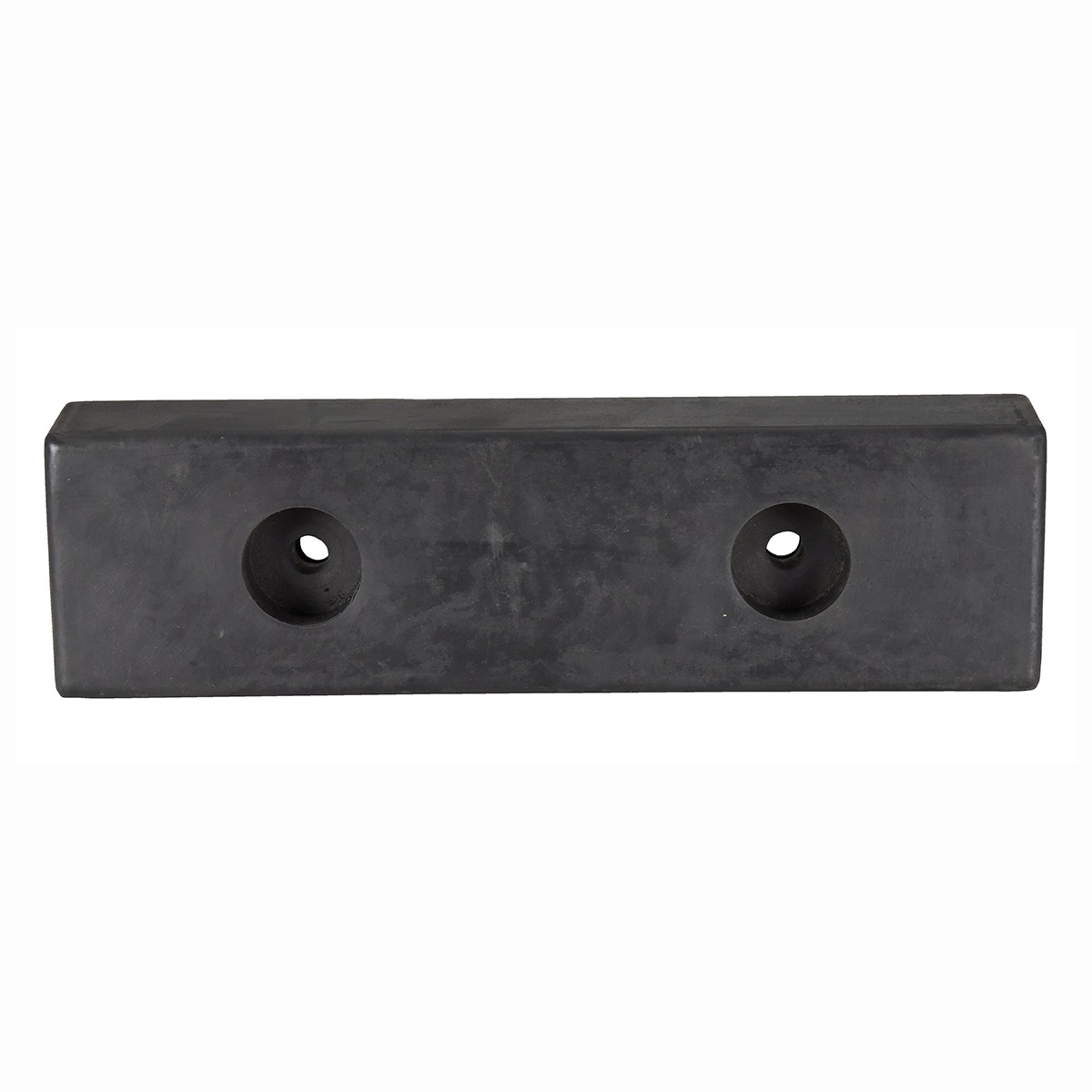 Vestil Rectangle Molded Rubber Bumper