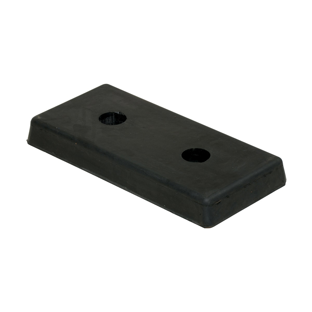 Vestil Rectangle Molded Rubber Bumper