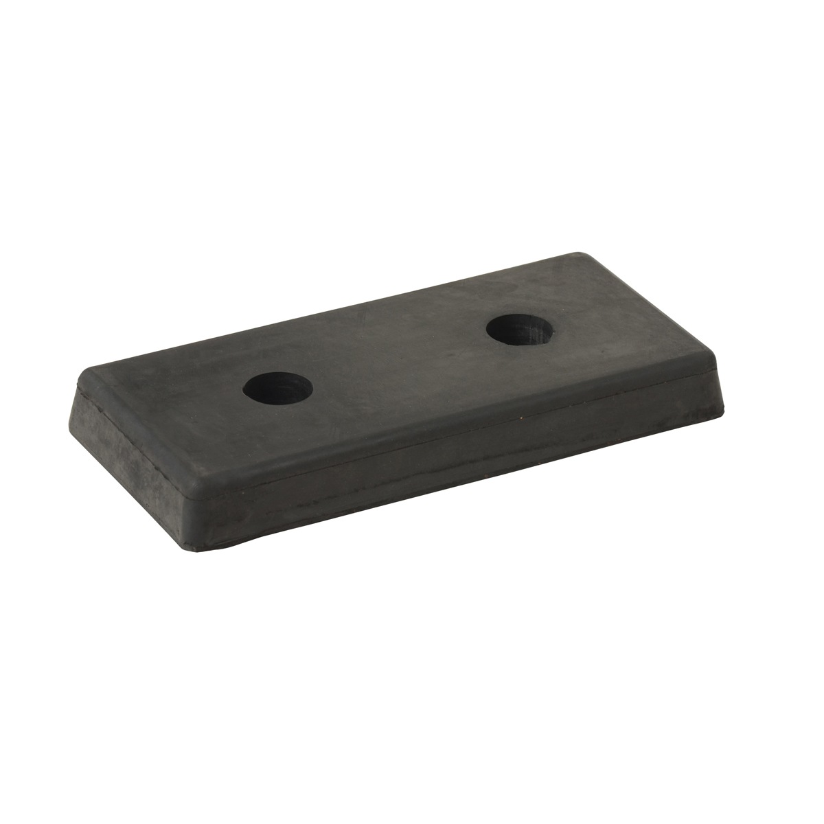 Vestil Rectangle Molded Rubber Bumper