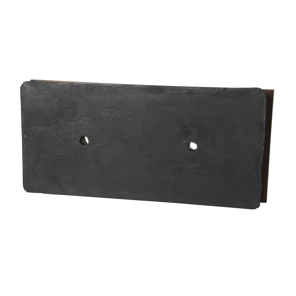 Vestil Steel Face Molded Rubber Bumper