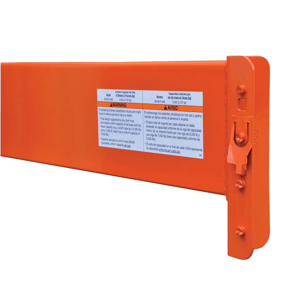 Vestil Pallet Racking Step Beam