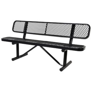 Vestil Bench Expanded Metal