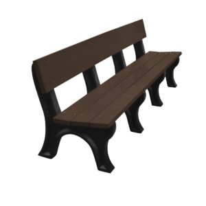 Vestil Bench Landmark Backed 96 Bk Leg