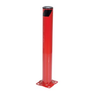 Vestil Steel Pipe Safety Bollard Red