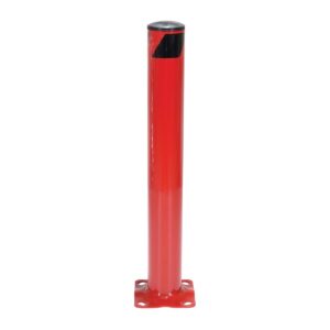 Vestil Steel Pipe Safety Bollard Red