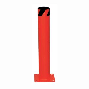Vestil Steel Pipe Safety Bollard Red