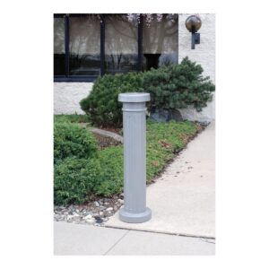 Vestil BOL-ALUM Decorative Aluminum Bollard 43.5