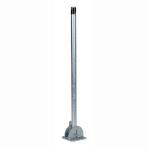 Vestil BOL-FD-36-G Fold-Down Steel Bollard Galvanized 42