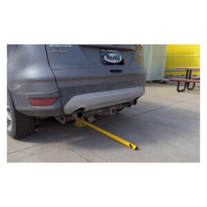 Vestil BOL-FD-36-Y Fold-Down Steel Bollard Yellow 42