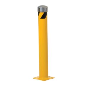 Vestil Steel Pipe Bollard W/Slot SLV Cap