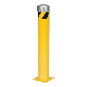 Vestil Steel Pipe Bollard W/Slot SLV Cap
