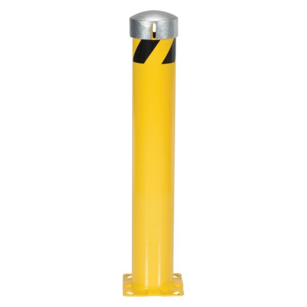 Vestil Steel Pipe Bollard W/Slot SLV Cap