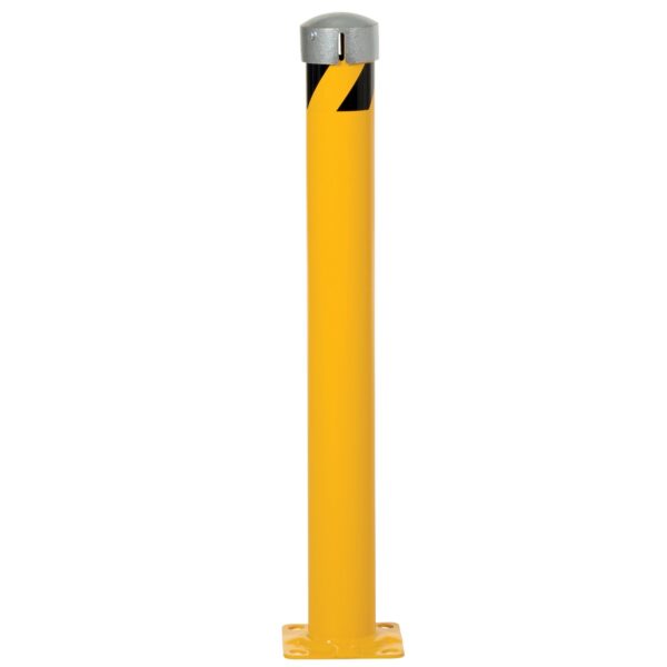 Vestil Steel Pipe Bollard W/Slot SLV Cap