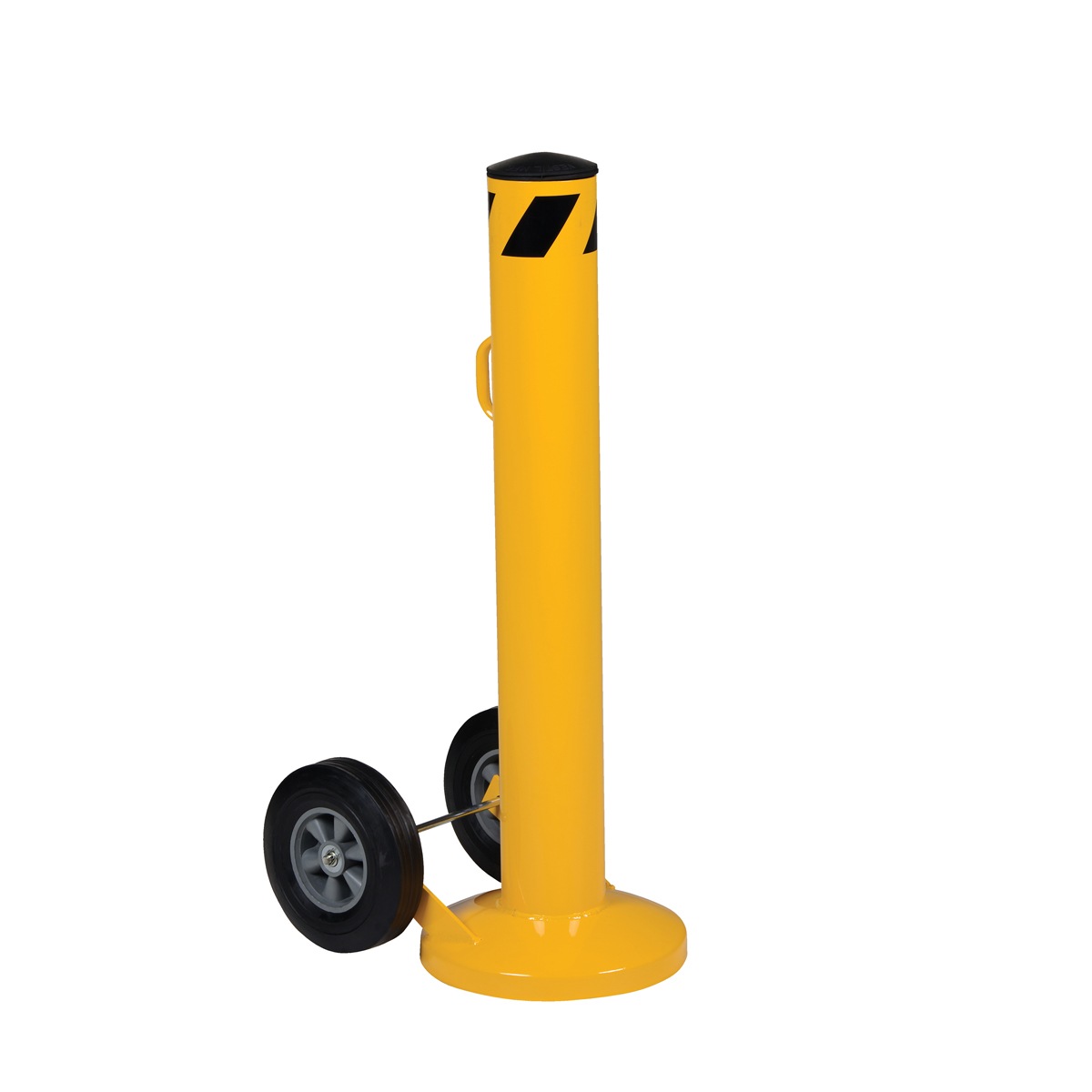 Vestil BOL-MB-42-5.5 Movable Bollard with Wheels 42" X 5.5"