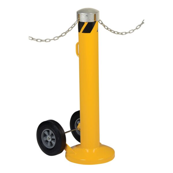 Vestil BOL-MB-JKS-42-5.5 Movable Bollard W/ Slots 42" X 5.5" Cap