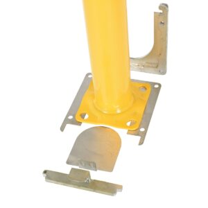 Vestil Steel Pipe Bollard Surface Mounted