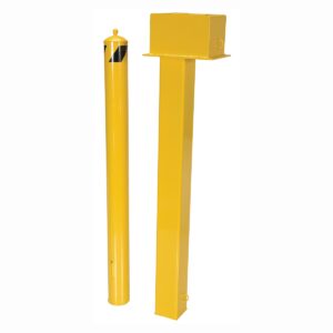 Vestil BOL-SSTOR-42-4.5 Self Storing Bollard W/Door & Lock 42