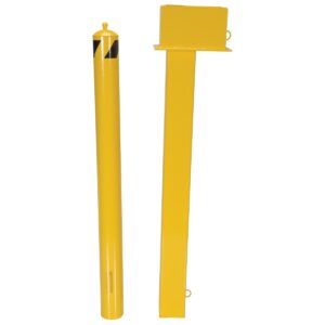Vestil BOL-SSTOR-42-4.5 Self Storing Bollard W/Door & Lock 42