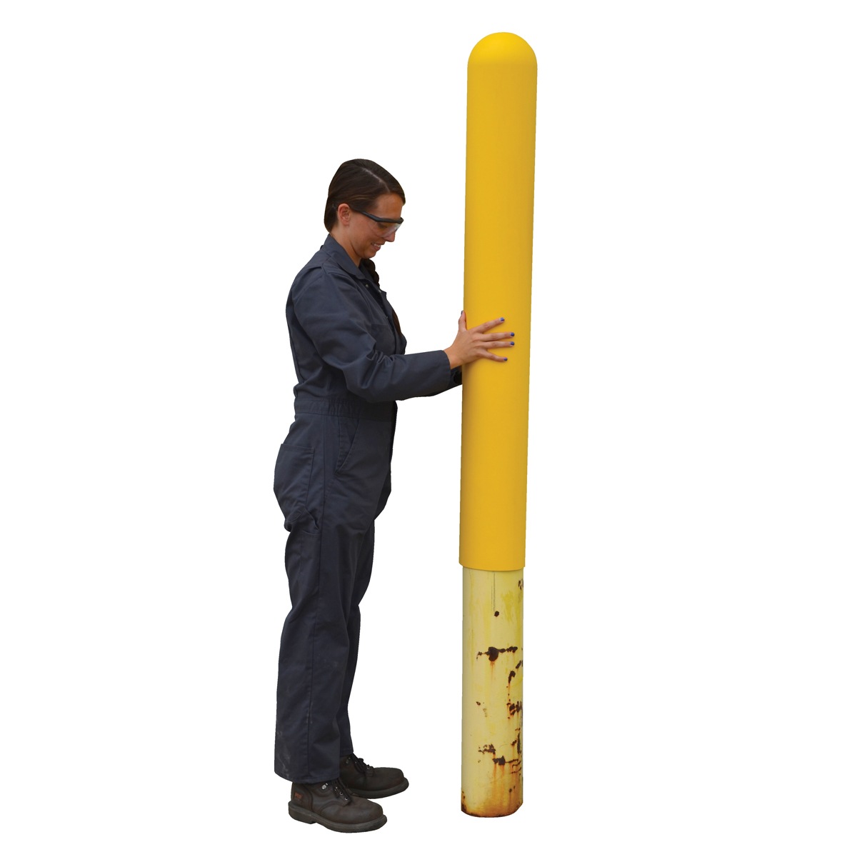 Vestil Plastic Bollard Post Cover