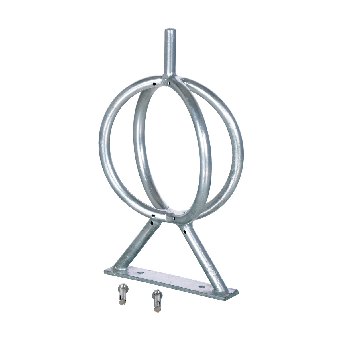 Vestil Galvanized Bicycle Rack