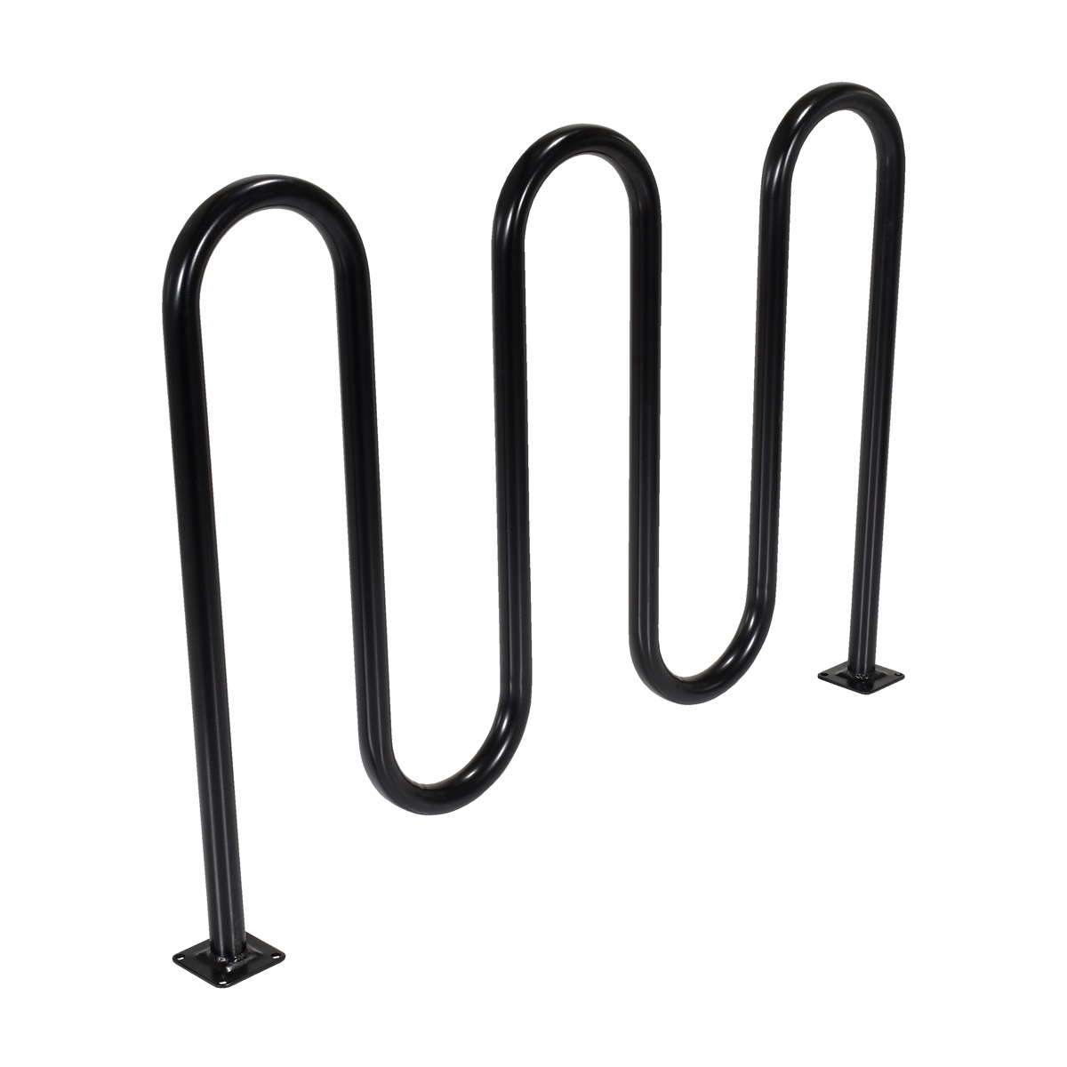 Vestil Black Bicycle Storage Rack