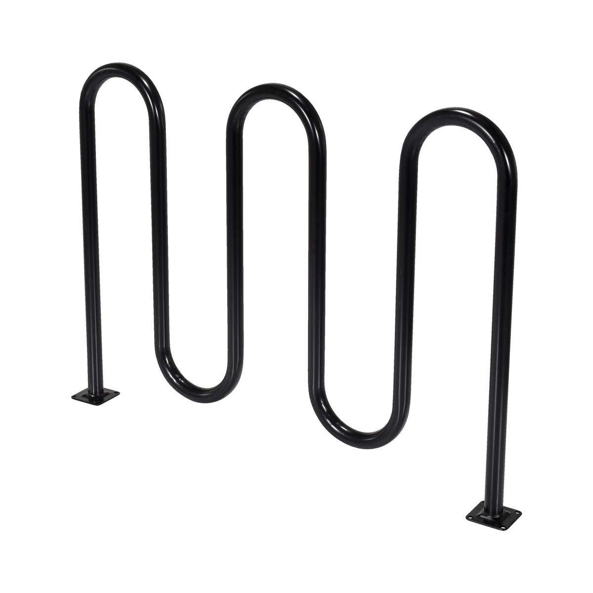 Vestil Black Bicycle Storage Rack
