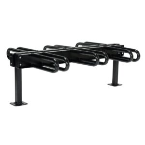Vestil Black Bicycle Rack