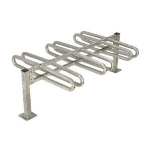 Vestil Galvanized Bicycle Rack