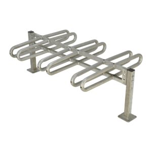 Vestil Galvanized Bicycle Rack