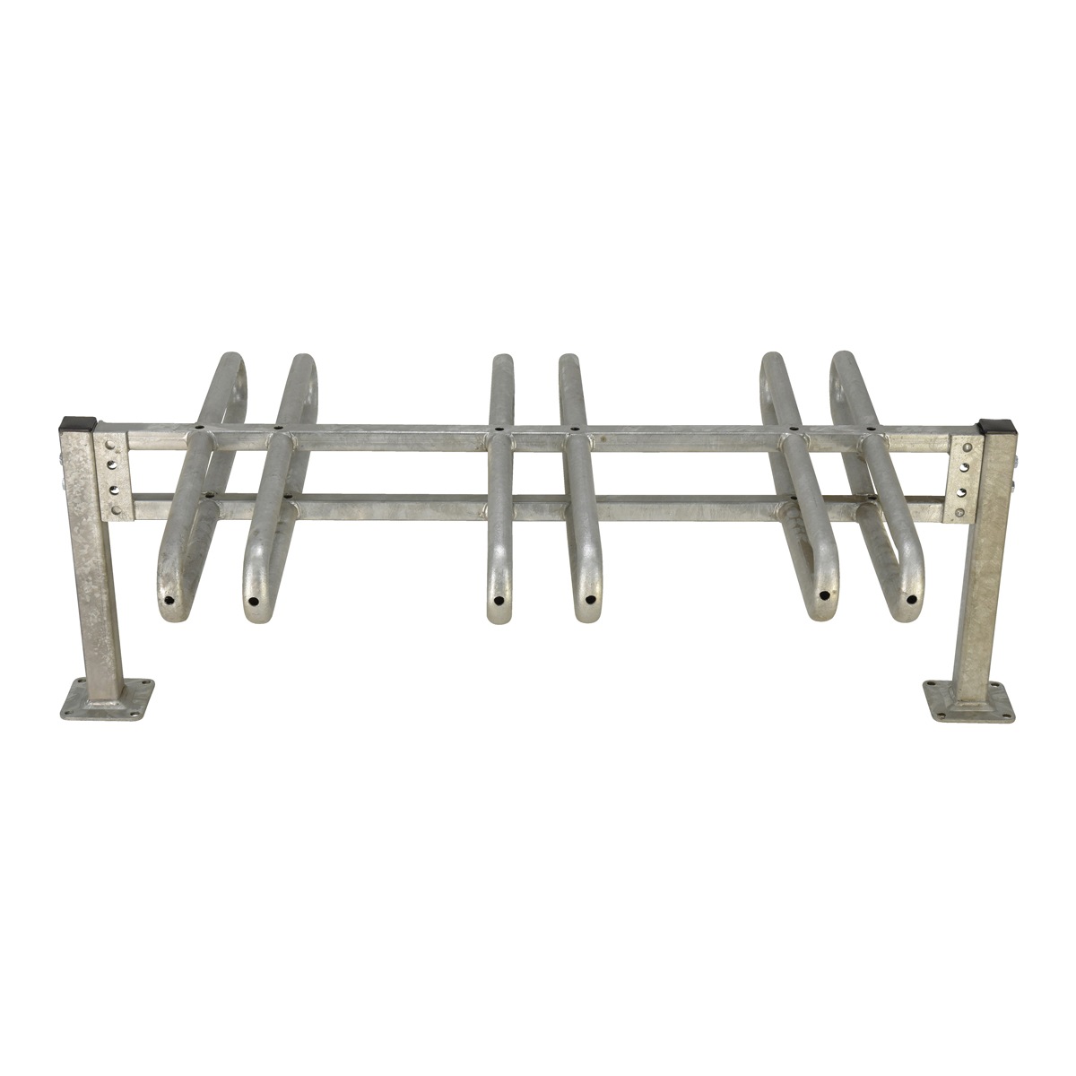 Vestil Galvanized Bicycle Rack