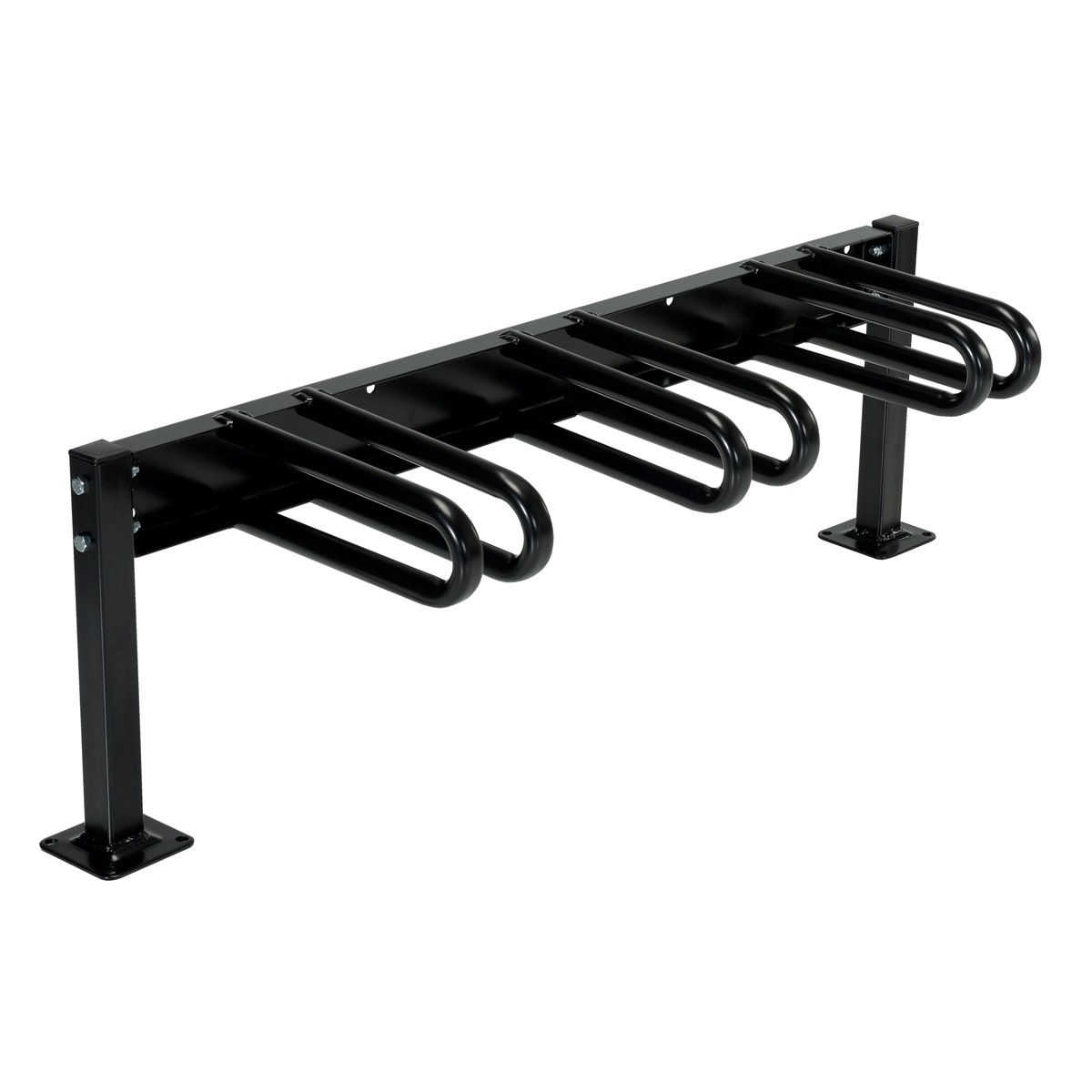 Vestil Black Bicycle Rack