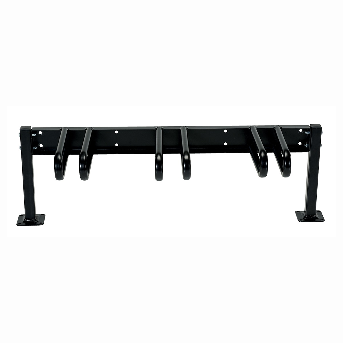 Vestil Black Bicycle Rack