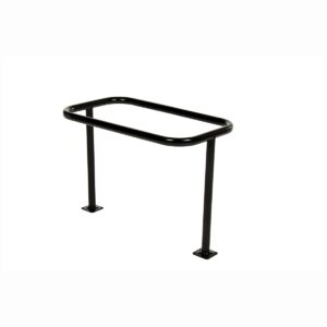 Vestil Black Bicycle Rack
