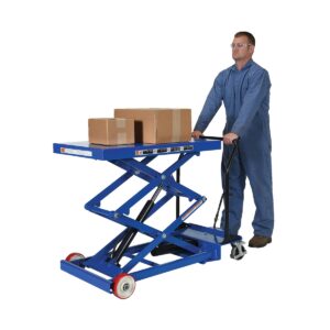 Vestil CART-1000-D-FR Premium Double Scissor Cart 1K 24