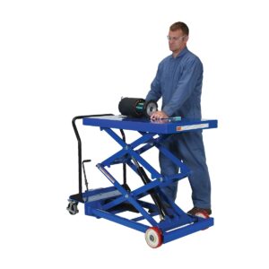Vestil CART-1000-D-FR Premium Double Scissor Cart 1K 24