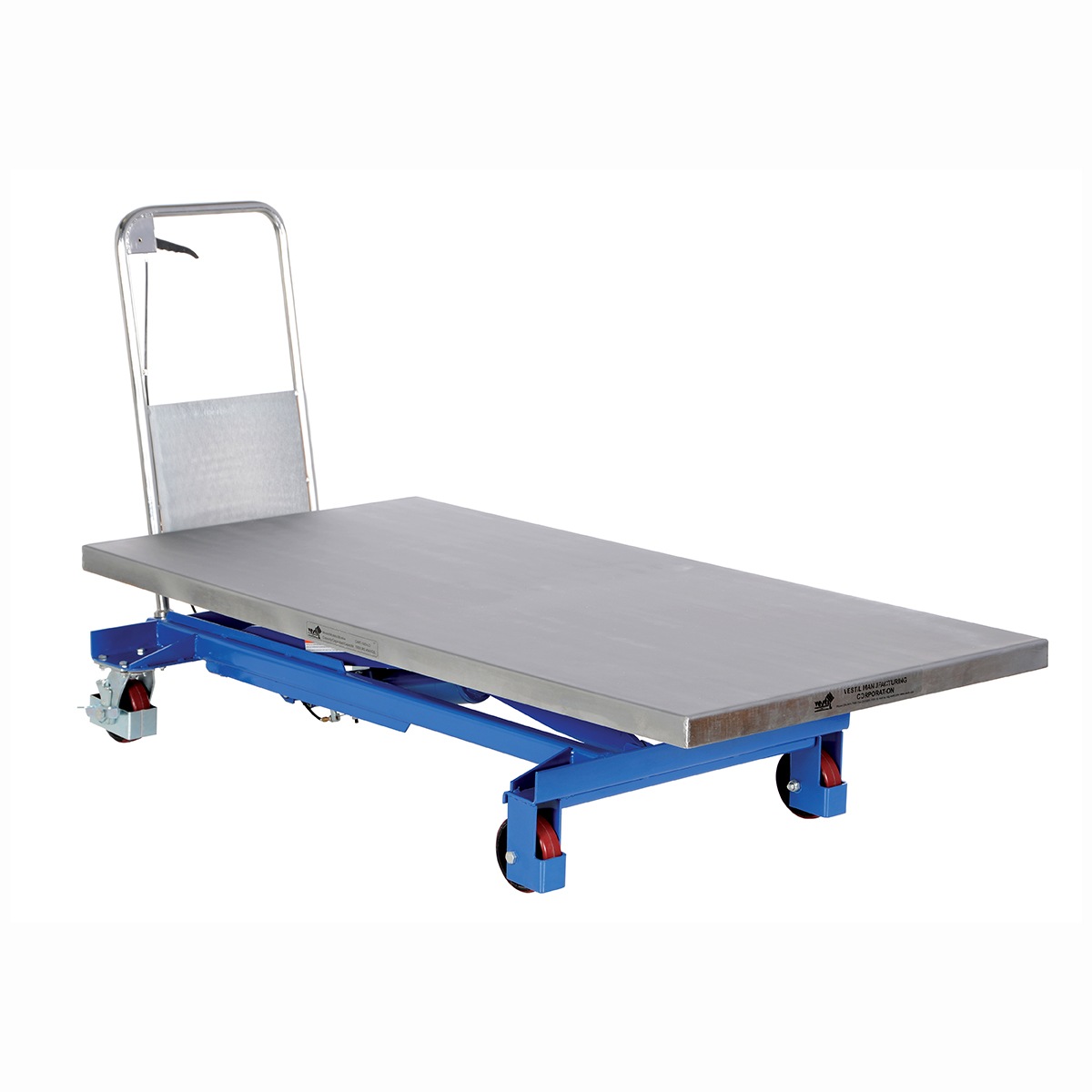 Vestil CART-1000-LD-AS Hydraulic Single Scissor Cart Auto Shift