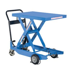 Vestil CART-1000-S-HR Premium Single Scissor Cart 1K 23.6"X35.4"