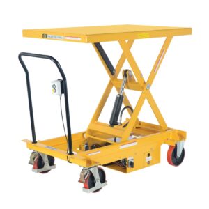 Vestil CART-1000-WD-DC Dc Power Hydr Scissor Cart 1K 31.5