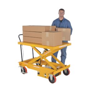 Vestil CART-1000-WD-DC Dc Power Hydr Scissor Cart 1K 31.5