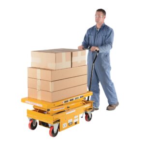 Vestil Dc Power Hydr Scissor Cart 1K