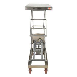 Vestil CART-1500-D-TS-PSS Partially Stainless Steel Elevating Cart 1.5K 24