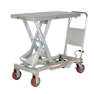 Vestil CART-1750-PSS Ss Single Scissor Cart 1.75K 20