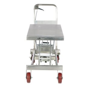 Vestil CART-1750-PSS Ss Single Scissor Cart 1.75K 20