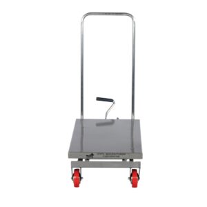 Vestil CART-200-ALUM Aluminum Elevating Cart 220LB 15.75