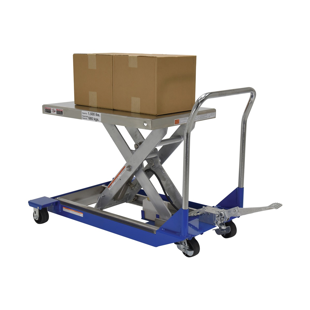 Vestil Foot Pump Scissor Cart PSS