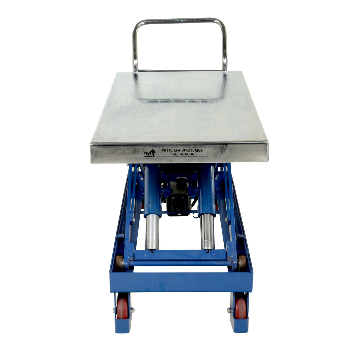 Vestil CART-4000 Single Hydraulic Scissor Cart 4K 47" X 24"